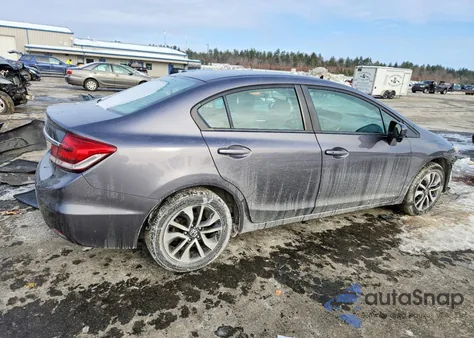 2014 Honda Civic Ex z USA, uszkodzony, nr VIN 19XFB2F83EE213620